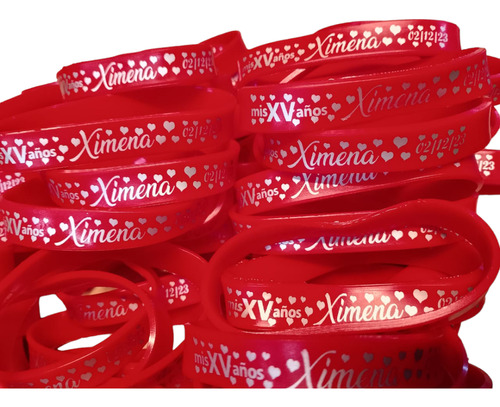 Pulseras De Silicon Personalizadas Con Tu Logotipo 660 Pz 