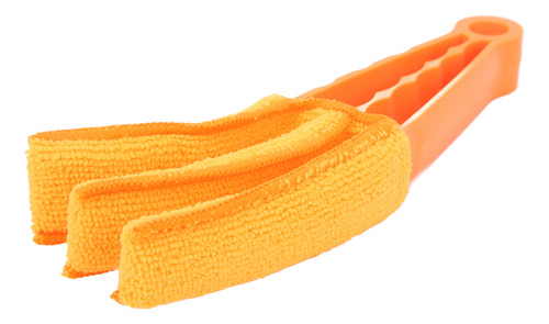 Limpiador De Persianas De Coche, Color Naranja, Multiusos