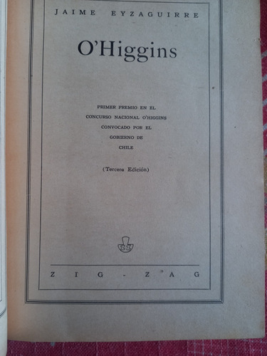 O'higgins - Jaime Eyzaguirre