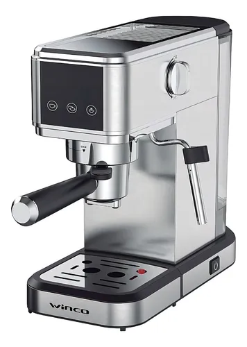 comprar Cafetera Capsulas Expreso Express Espuma Automat Winco W1923 Color Plateado