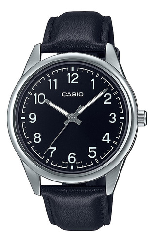 Reloj Casio Mtp-v005l-1b4 Acero Hombre Plateado