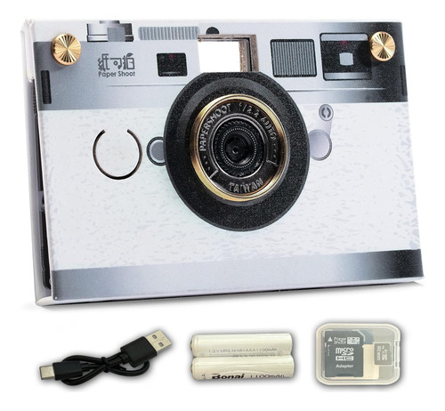 Paper Shoot Camera - Cámara Digital Compacta De 18 Mp Para.