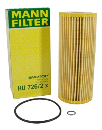 Filtro De Aceite Seat Ibiza  Leon Audi A3 A4 A6 Hu726/2x