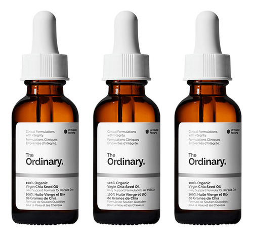 3 100% Organic Virgin Chia Seed Oil - The Ordinary 30ml