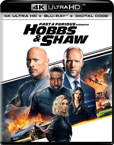 4k Ultra Hd + Blu-ray Hobbs And Shaw / Fast & Furious