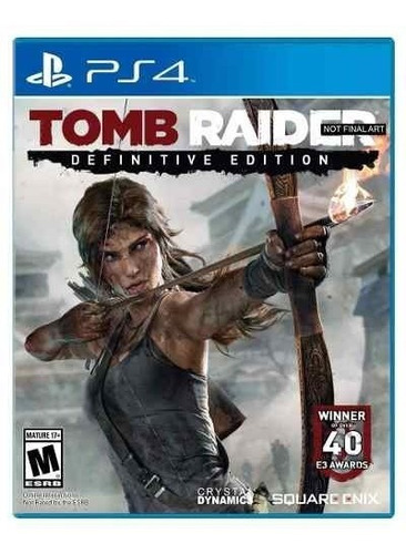 Tomb Raider Definitive Edition Ps4 Mídia Física Portug