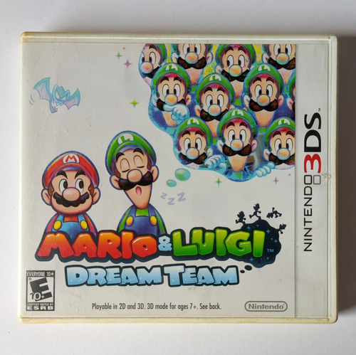 Mario & Luigi Dream Team Original Nintendo 3ds Faço Por 159