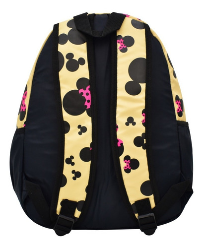 Mochila Mickey Y Minnie Cafe Primaria Cl18bp09 Ginga Diseño de la tela estampado, lisa