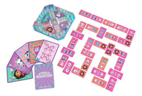 Cardinal Conjunto De 3 Juegos Gabby S Dollhouse Para Niños