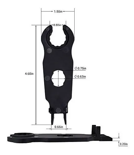 Para Montaje Panele Solar Mc4