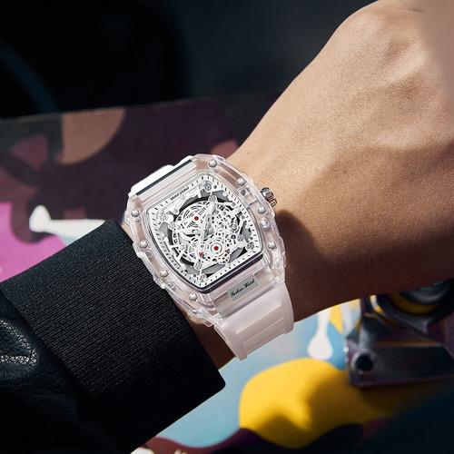 Reloj De Cuarzo Moderno De Silicona Luminous Kimsdun