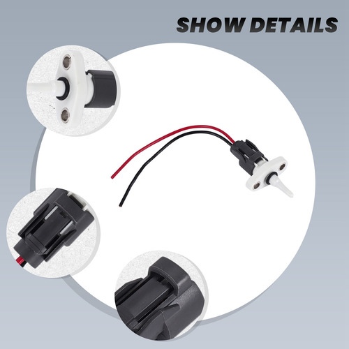 Sensor De Admisión Iat 37880p05a00 Con Conector Para Civic -