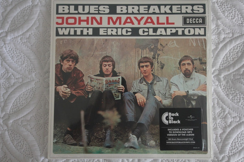 Lp John Mayall Blues Breakers, Whit Eric Clapton