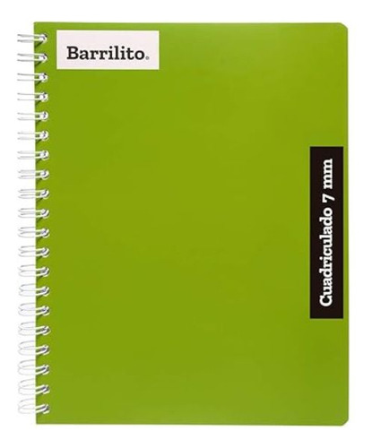 Pack 7 Cuadernos Profesional Barrilito Pec7i Cuadro Gde Color Colores