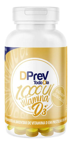 Vitamina D Colecalciferol Dprev Todo Dia 1.000ui 30 Gomas Sem Sabor