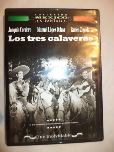 Dvd. Los Tres Calaveras. Colección México En Pantalla (Usado)