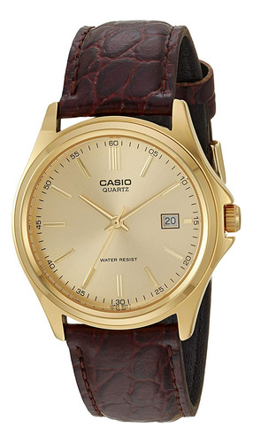 Reloj Casio Caballero Dorada Mtp-1183q-9adf