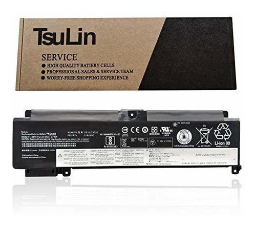 Tsulin 01av406 Bateria Del Portatil Compatible Con Lenovo Th