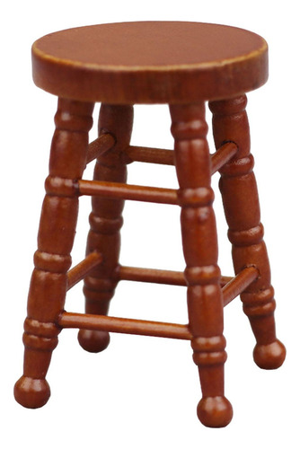 Xfw3 2 Silla De Ensueño Para Casa De Muñecas, Taburete