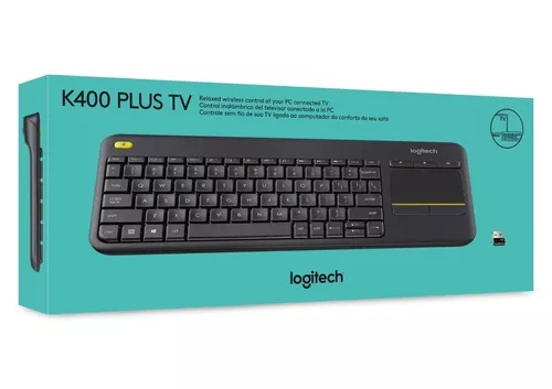 Teclado inalámbrico - Logitech - K400 Plus Touchpad