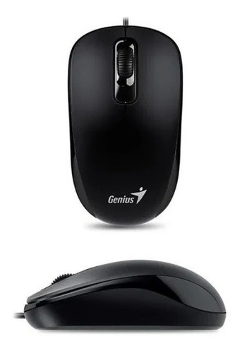 Mouse Genius Dx-110 Ps2 1000 Dpi Óptico Negro