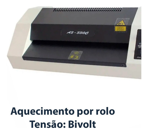 Plastificadora Laminadora Poliseladora A3-330c