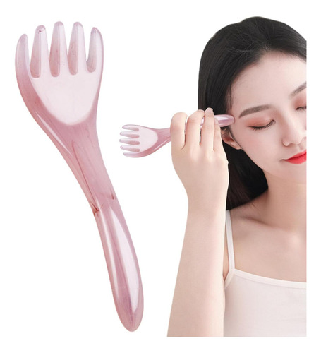 Peine Gua Sha Multifuncional Para Piel Cabelludo, Masajeador