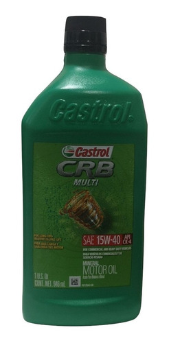 Castrol 15w40 Crb Multi 946 Ml