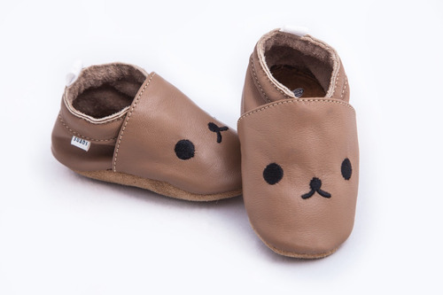 Imagen 6 de 9 de Suabs, Oso Café. Zapatos Para Bebé Niño.
