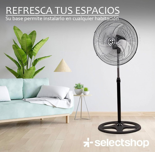 Selectshop Ventilador 3 En 1 De 18 Oscilante Y Potente