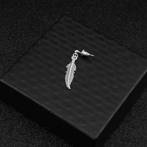 Pendientes De Plumas Para Hombre Y Mujer, 1 Par De Joyas Geo