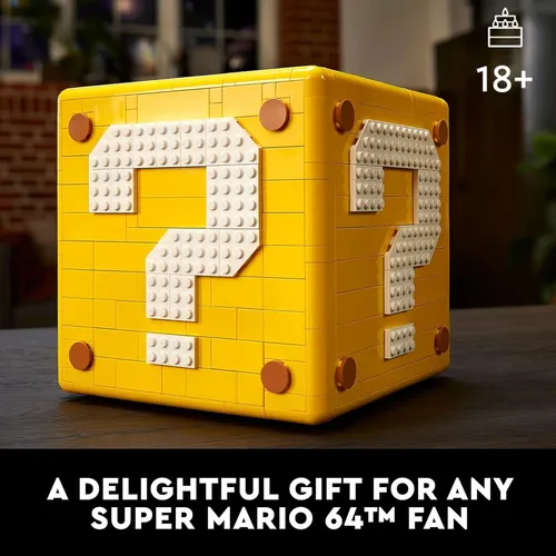 Super Mario 64 Question Mark Block 71395, Set De Modelos 3d