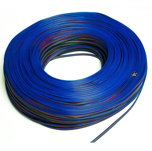 10 Metros Rollo Cable Rgb 4 Hilo Para Tira Led 3528 5050 @tl