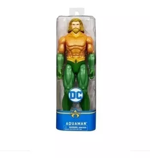 Boneco Aquaman Articulado Dc Comics 29 Cm - Liga Da Justiça