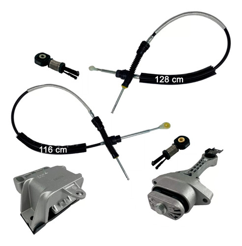 Cables Palanca Velocidades Std Y Soportes Vw Bettle 99-07