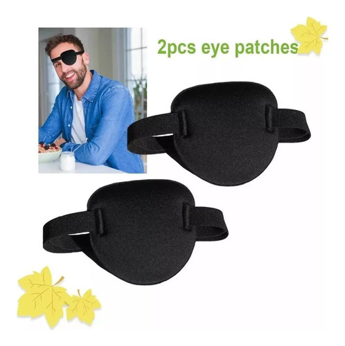 2 Pzs Parche Para Ojo 3d Ideal Estrabismo Ajustable Ocular