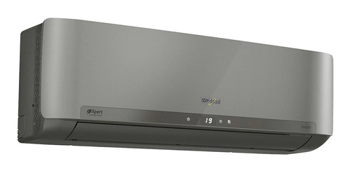Imagen 3 de 3 de Aire acondicionado Whirlpool split inverter frío/calor 18000 BTU plateado 220V WA6167D