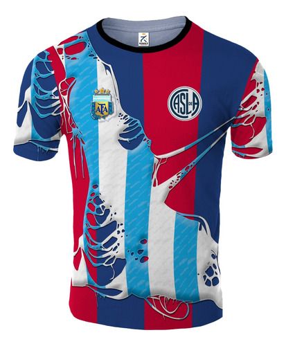 Camiseta San Lorenzo De Almagro Argentina Kingz Fut032