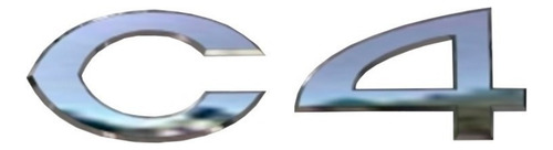 Monograma Emblema C4 Original Citroen C4 Grand Picasso 08-14