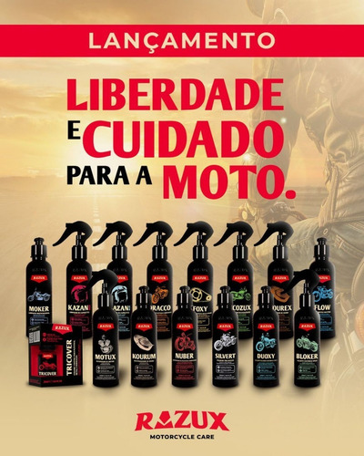 Limpa Couro Spray Banco Kourex Razux + Escova Macia Detailer