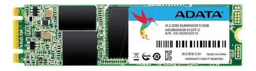 Disco sólido SSD interno Adata Ultimate SU800 ASU800NS38-512GT-C 512GB
