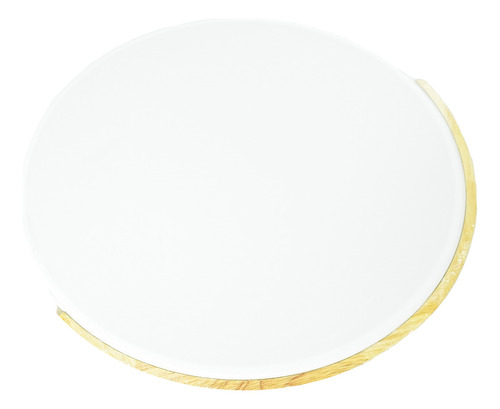 Plafon Led 36w Techo Madera Redondo Lampara Lumie Fria Estructura Luz fría