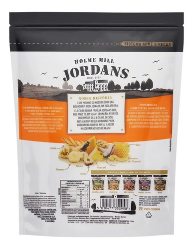 Imagem 5 de 5 de Granola Cereal Jordans Tropical Papaia Coco Abacaxi 400g