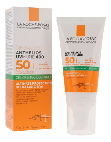 La Roche-posay Anthelios Toque Seco En Crema Spf50+ 50 Ml.