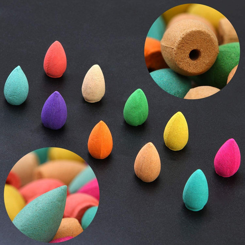 New 400pcs Conos De Incienso De Reflujo De Cascada For Spa