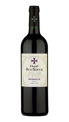 Vinho Tinto Seco Franc Beauséjour Margaux 750ml