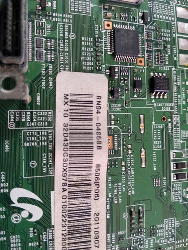 Mainboard Para Samsung Ln32d430g3d. Parte Bn41-01609a (Usado)
