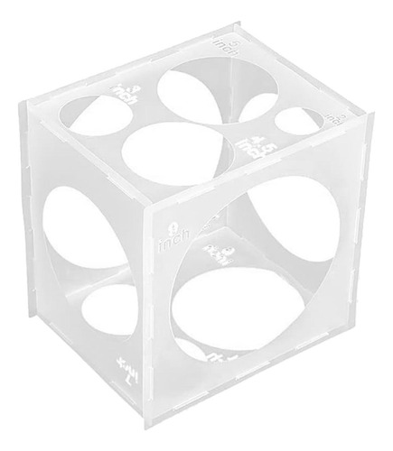 Caja Medidora De Globos, Cubo, Herramienta Duradera Para