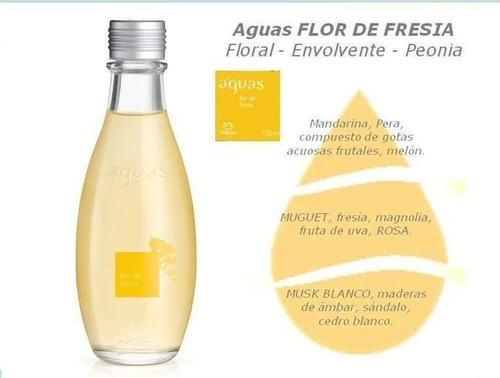 Natura Perfume Aguas Flor De Fresia Recoleta | MercadoLibre