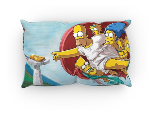 Cojin Almohada Los Simpson La Creacion Parodia Diseño Unico
